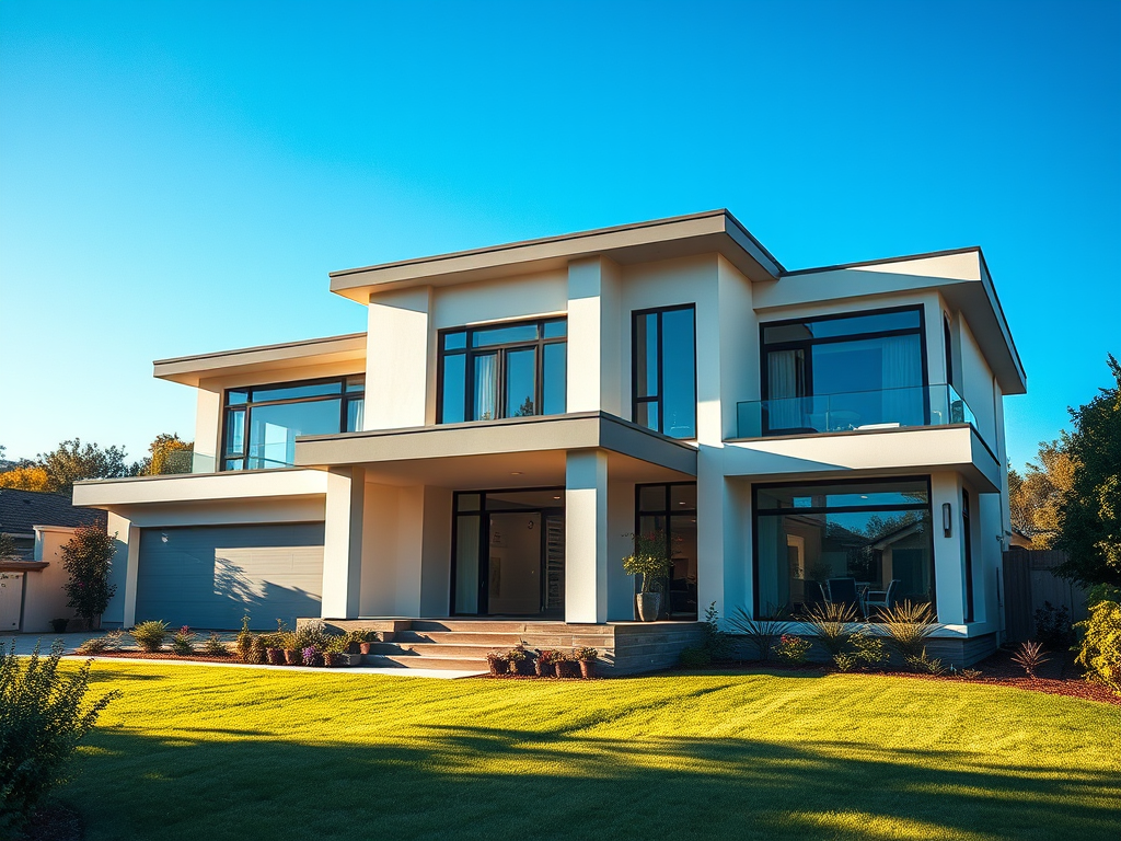 Modern home representing our mission